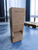 ElisGiftStore Zar Kulesi, Dice Tower, Tavla Zarı Kulesi, Tavla Takımı Aksesuarı, Tavla Zarı EH037 - 7