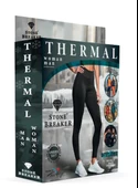 Stone Breaker Unisex Termal Tayt İçlik Siyah - 1