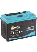 Orbus 12.8V 100AH Lityum Akü - 1