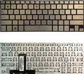 Cbtx Asus Zenbook Ux31 Ux31a Ux31e Ux31la İçin Abd Versiyonu Klavye Gümüş - 1
