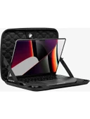 Spigen MacBook Pro 14'' Uyumlu Taşıma Çantası Rugged Armor Pro Pouch Black - AFA04270 - 3