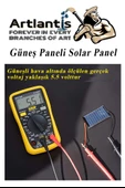 Güneş Paneli Solar Panel 6x6 cm 5.5 volt 100 mA 3 Adet Güneş Enerjisi Okul Sınıf Deney Çalışmaları 60x60 mm - 3