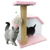 Kedi Oyun Evi Platform Tırmalama Tahtası - 3