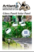 Güneş Paneli Solar Panel 6x6 cm 5.5 volt 100 mA 3 Adet Güneş Enerjisi Okul Sınıf Deney Çalışmaları 60x60 mm - 5