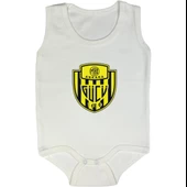 Organik %100 Pamuk Ankaragücü Bebek Askılı Bisiklet YakaBody ZBN097 - 1