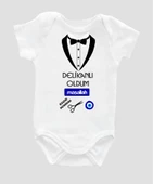 Kısa Kollu Sünnet Kıyafeti Maşallah Kısa Kol Bebek Zıbın Body ZBN007 - 1