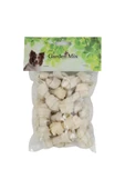 Gardenmix Beyaz Düğümlü Deri Kemik 2,5-3” – 20'li Paket - 1