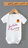 Organik %100 Pamuk Gs Since 1905 Baskılı Bebek Body Badi Çıtçıtlı Zıbın ZBN241 - 1
