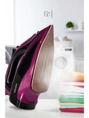 Goldmaster 7613 M Turbojet Mor 2400 Watt LED Göstergeli Seramik Tabanlı 170 gr Şok Buharlı Ütü - 2