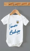 Organik %100 Pamuk FBahçe Since1907 Baskılı Bebek Body Badi Çıtçıtlı Zıbın ZBN133 - 1
