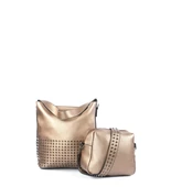 Monalisa Home CCS Lüks 16069 Bronze Omuz Çantası thumbnail 1