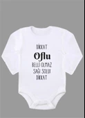 Uzun Kollu %100 Organik Pamuk Baskılı Bebek Body Çıtçıtlı Zıbın ZBN094 - 1