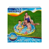 2 Halka Yuvarlak Havuz, Can Simidi ve Plaj Topu Seti - Yaz Eğlencesi - 2