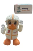 Robot Pilli Işıklı Sesli Müzikli Medical Dancing Robot 18 CM - 1