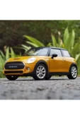 Metal 1:24 Mini Cooper HATCH 24058W Model Araba TURUNCU Erkek Çocuk Araba Oyun Oyuncak Koleksiyon - 1