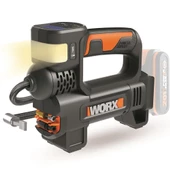 WORX 150 PSI Ayarlanabilir Dijital Basınç Göstergeli Hava Pompası + LED Lamba (Akü Dahil Değildir) - 1