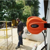 GROZ 15 Mt. Hava ve Su Hortum Makarası HRP/AW/15M/3-8/B - 2
