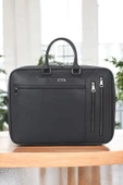 Siyah Unisex 17,3 inç Evrak-Laptop Çantası - 1