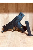 Boncuklu Uzi Bocuklu Tabanca + 21 Paket Mermi - 2