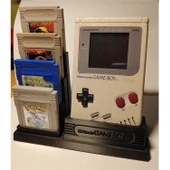 Nintendo Gameboy ve Oyunları İçin Stand - 3