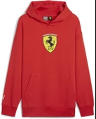 Puma 627054 Ferrari Race Big Shield Hdie Erkek Kapüşonlu Sweatshirt - 11