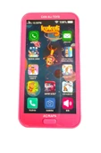 Oyuncak Kukuli Telefon Sesli Işıklı Müzikli Oyuncak Pembe Çocuk Telefonu - 1