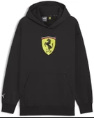 Puma 627054 Ferrari Race Big Shield Hdie Erkek Kapüşonlu Sweatshirt - 2