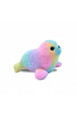 FOK BALIĞI PELUŞ 30 CM GÖKKUŞAĞI RENKLİ - 1