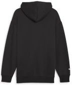 Puma 627054 Ferrari Race Big Shield Hdie Erkek Kapüşonlu Sweatshirt - 5