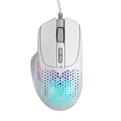 Glorious Model I 2 66 Gram 9 Düğmeli Kablolu Oyuncu Mouse Beyaz - 1