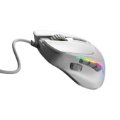 Glorious Model I 2 66 Gram 9 Düğmeli Kablolu Oyuncu Mouse Beyaz - 6