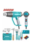 Led Ekranlı Sıcak Hava Tabancası 2000 Watt 7 Parça NMS HIRDAVAT TB200561 - 1