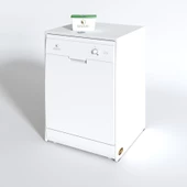 Kenzlife bulaşık&çamaşır&kurutma makinesi dolabı berfu byz 90*70*60 banyo ofis - 2