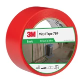 3M 764I Kırmızı Genel Amaçlı Vinil Bant 50 mm x 33 mt - 1
