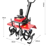 P4000 4 Hp 4 Zamanlı Benzinli Mini Çapa Makinesi - 2