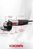 Crown CT13502-115V Devir Ayarlı Avuç Taşlama Spiral Makinesi 115 mm 1010W - 5