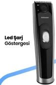 GOLDMASTER GM-8114 NERO ŞARJLI SAÇ KESME MAKİNESİ - 5