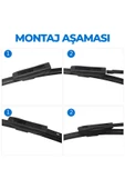 Inwells Muz Silecek Takımı Renault Clio 3 2005-2012 Ile Uyumlu - 2