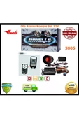 Inwells Oto Alarmı Sistemi Uzaktan Kumandalı 12v 3805 - 1