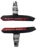 V BRAKE FREN PABUCU - 4 MEVSİM [KIRMIZI / SİYAH] BRAKCO TAIWAN - 1