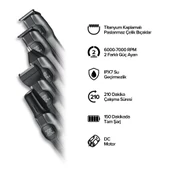 Bester GK8240 14'ü 1 Arada Su Geçirmez Erkek Bakım Seti thumbnail 4