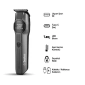 Bester GK8240 14'ü 1 Arada Su Geçirmez Erkek Bakım Seti thumbnail 5