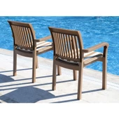 Papatya Mistral Koltuk - 1. Kalite Plastik Bahçe Balkon Koltuğu - 1