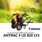 Antrac 4 LD 820 LY3 Dizel Su Motoru 4" Parmak Marşlı Motopomp - 2
