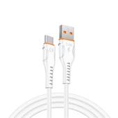 S-link SL-EC50 (SL-EC50T) 5V 2400MA Type-C Kablolu 2 USB Çıkışlı Beyaz Ev Şarj Adaptörü - 2