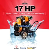 Antrac 4 LD 820 LY3 Dizel Su Motoru 4" Parmak Marşlı Motopomp - 3