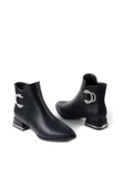 Papuçcity Dnz 03008 Kadın 3,5 Cm Topuklu Bot - 5