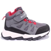 Buckhead 4351 Gri Kırmızı Ortopedik Günlük Erkek Çocuk Bot thumbnail 2