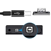 Type C To Usb B Midi Klavye Yazıcı Printer Çevirici Dönüştürücü Adaptör - 2