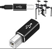 Type C To Usb B Midi Klavye Yazıcı Printer Çevirici Dönüştürücü Adaptör - 6